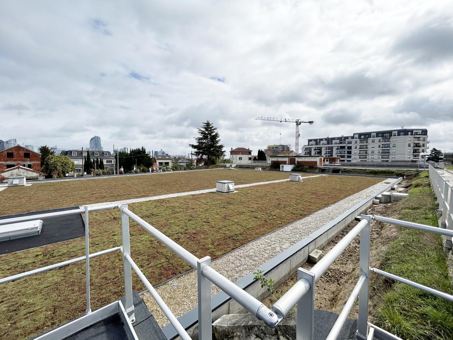 Réalisation du réservoir 5000 m3 - Nanterre (92)