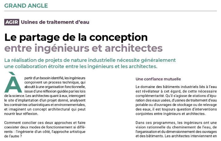 Article paru dans la revue L'Ingénieur Constructeur (N° 571) de l'ESTP Paris
