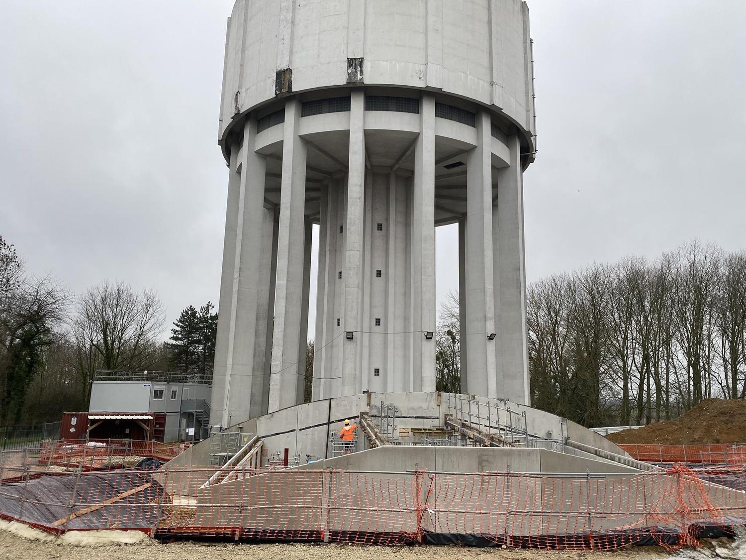 Construction de la station de pompage à Villiers-le-Bel (95)