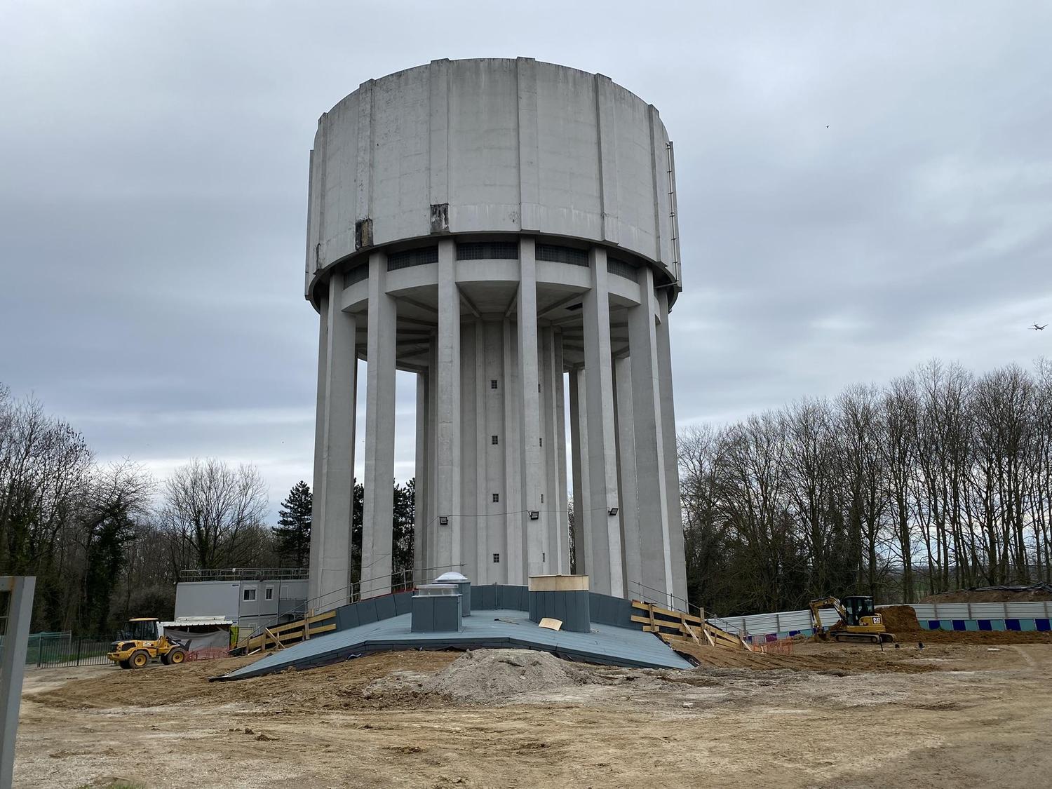 La station de pompage à Villiers-le-Bel (95)