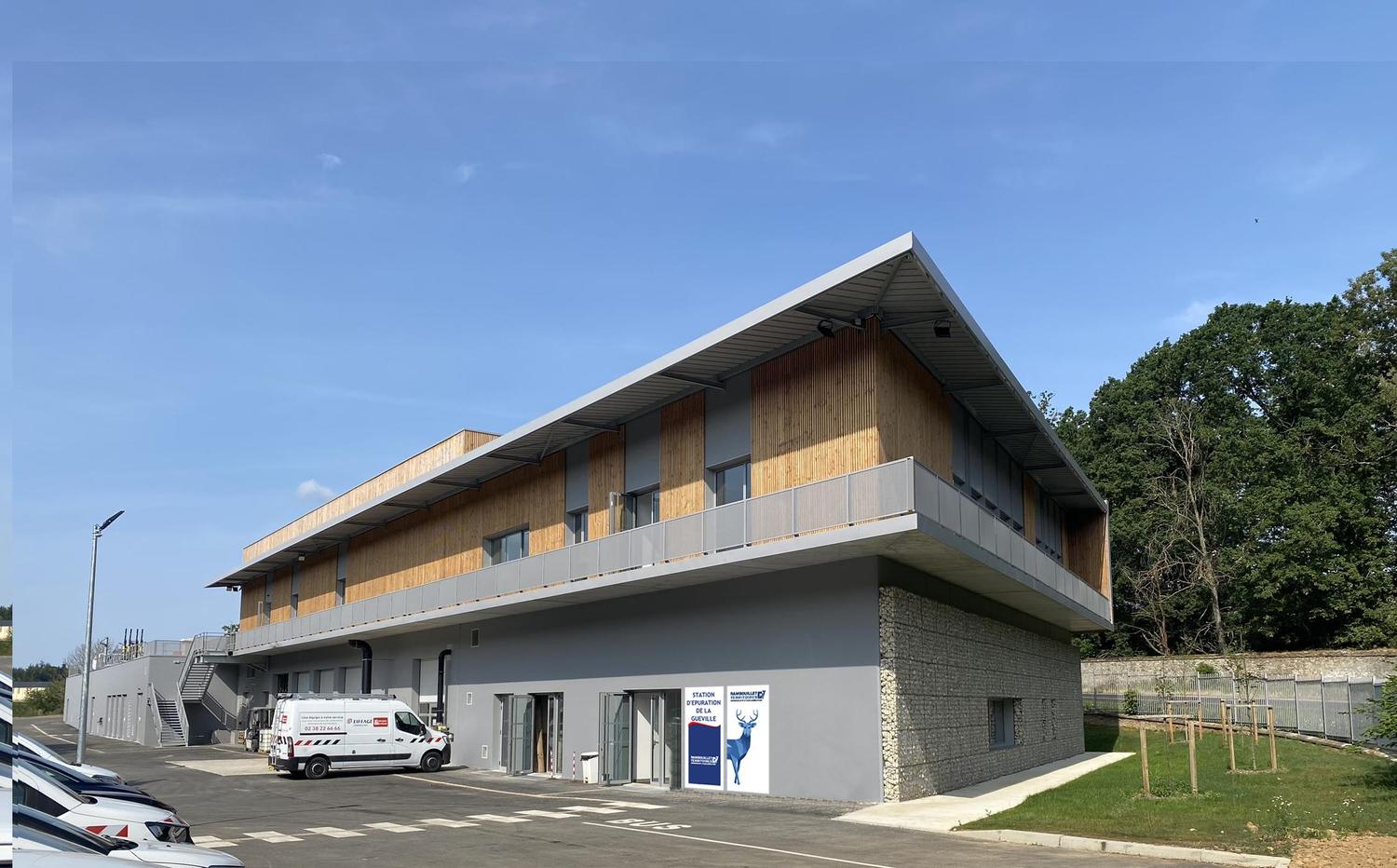 La station d'épuration de la Guéville à Gazeran (78) - Rambouillet se dessine