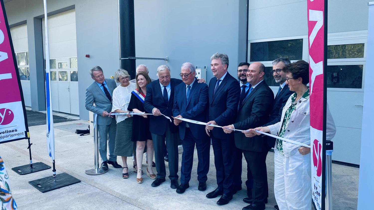 Inauguration de la station d'épuration de la Guéville à Gazeran (78) - Rambouillet