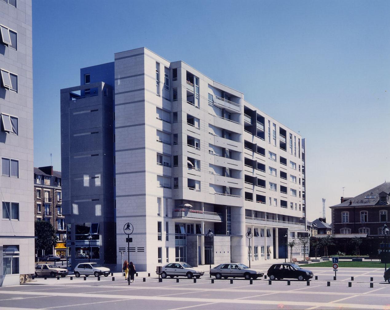 Immeuble de logements ZAC Arsenal à Rennes 1