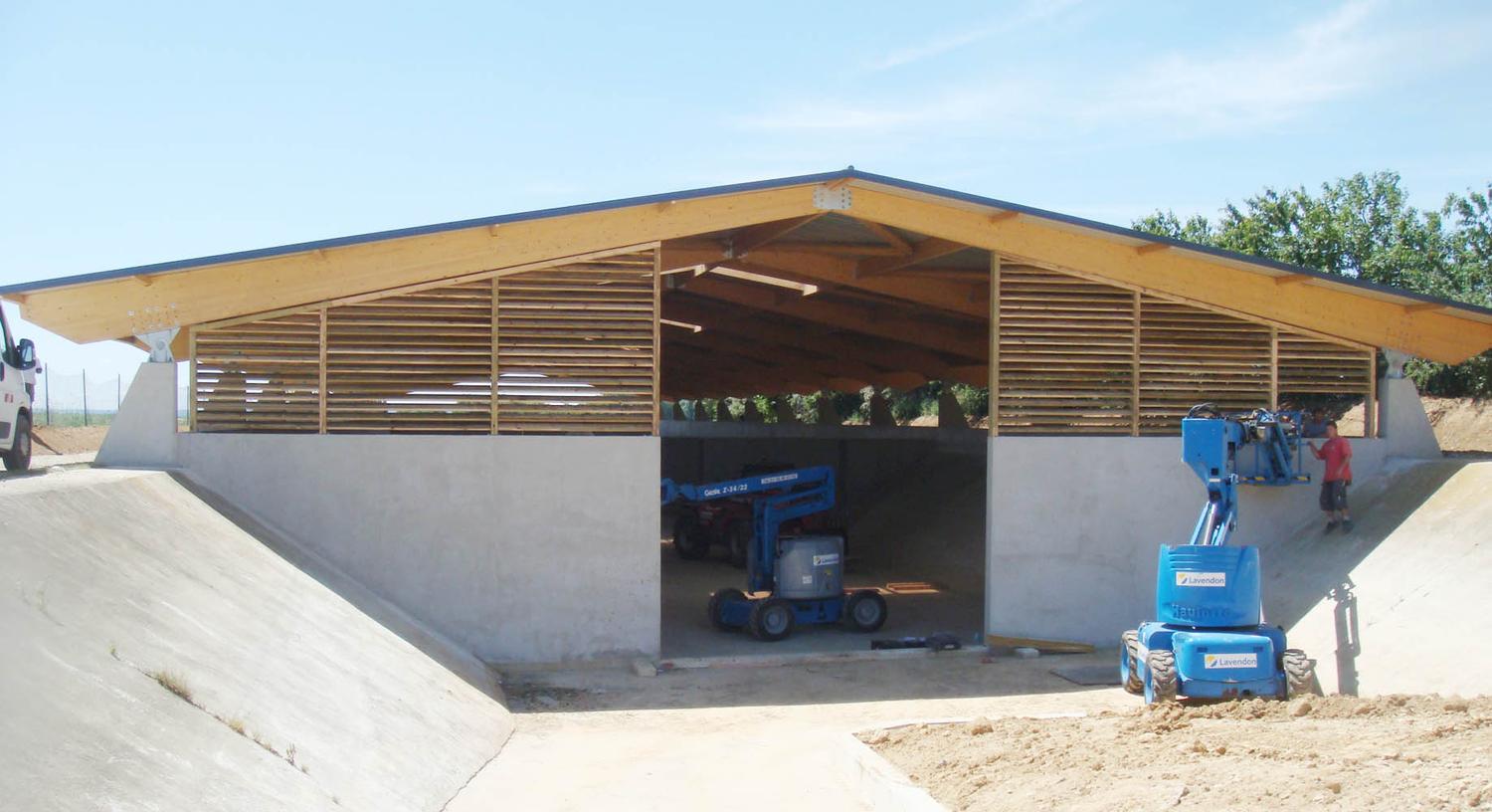 Aire de stockage des boues - Auvers-sur-Oise